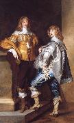 Lord John Stuart and His Brother,Lord Bernard Stuart Anthony Van Dyck